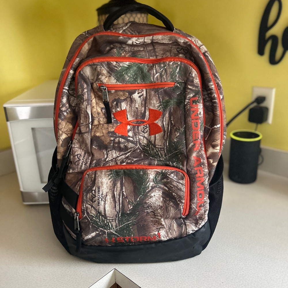 Under Armour Mossy Oak Camo Backpack